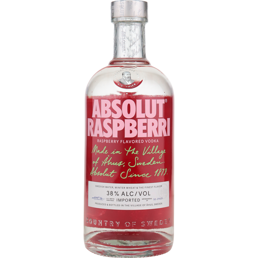 Absolut Raspberri 38% 0,7l