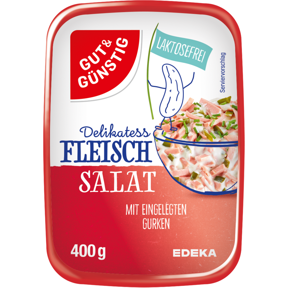GUT&GÜNSTIG Деликатесный мясной салат 400g