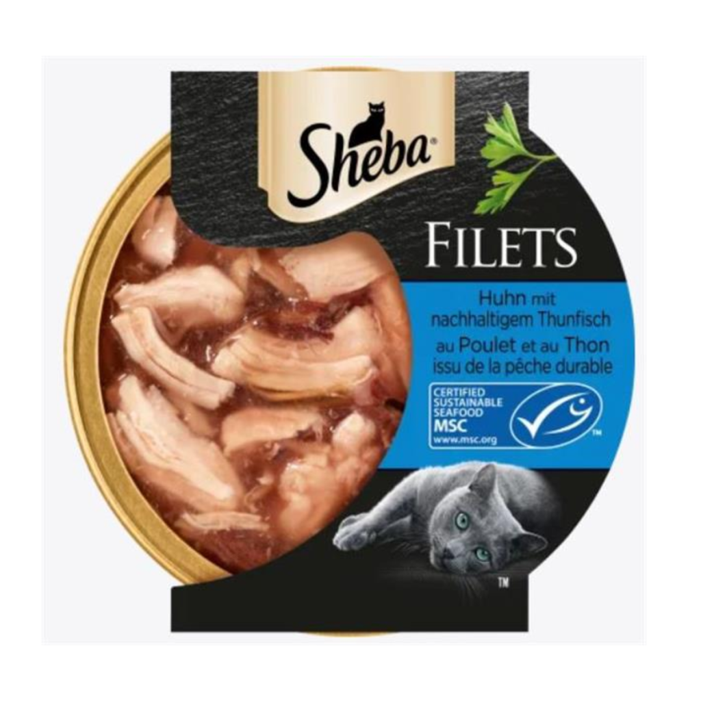 MSC Sheba Filets Huhn mit Thunfisch in Sauce 60g