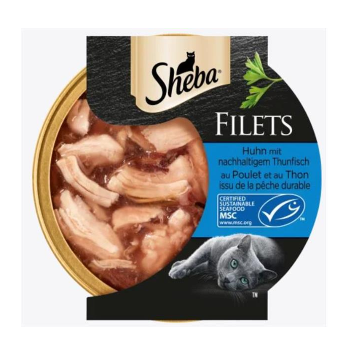 MSC Sheba Filets Huhn mit Thunfisch in Sauce 60g