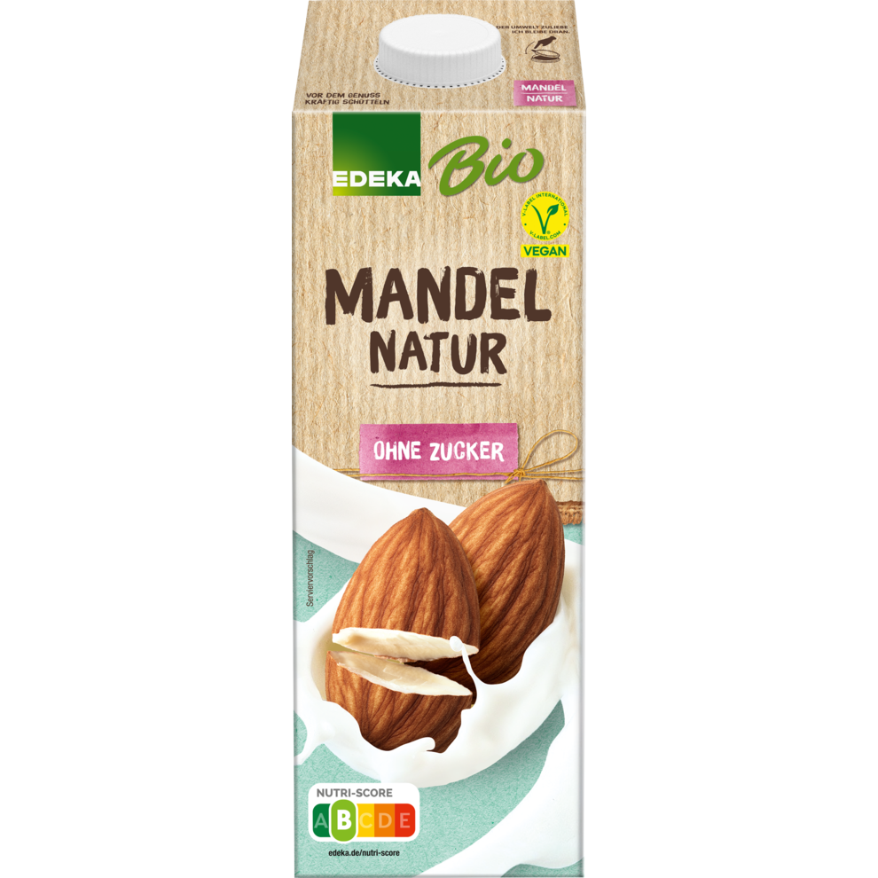 Bio EDEKA My Veggie Veganer Mandeldrink ungesüßt 1l