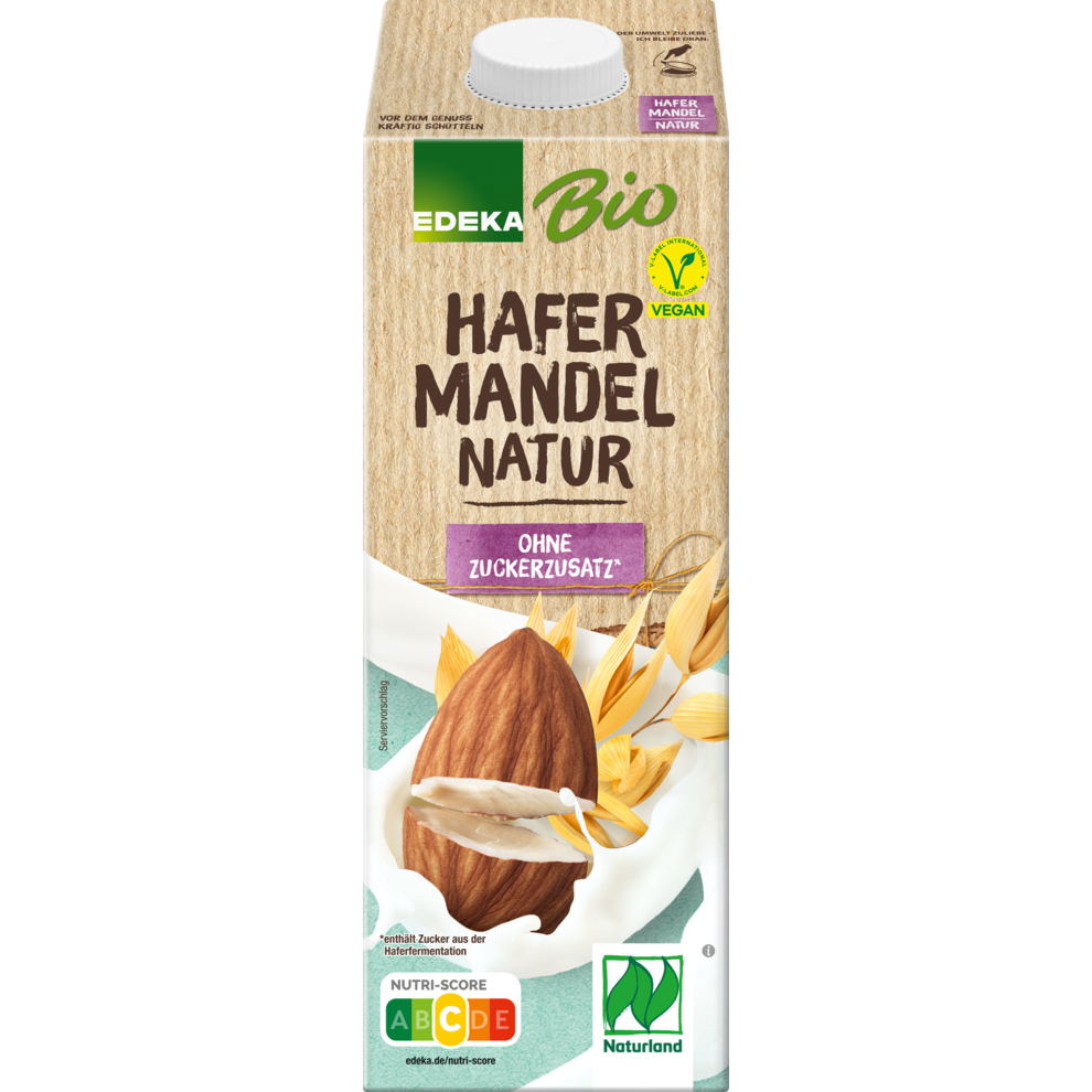 Bio EDEKA My вегетарианский веганский овёс миндаль напиток 1l