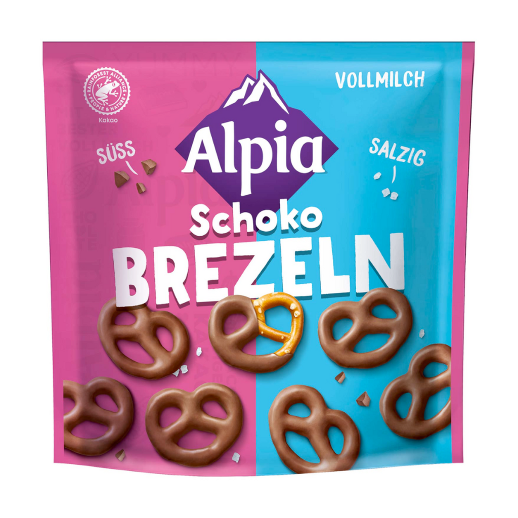 Alpia Schoko Brezeln Vollmilch 140g