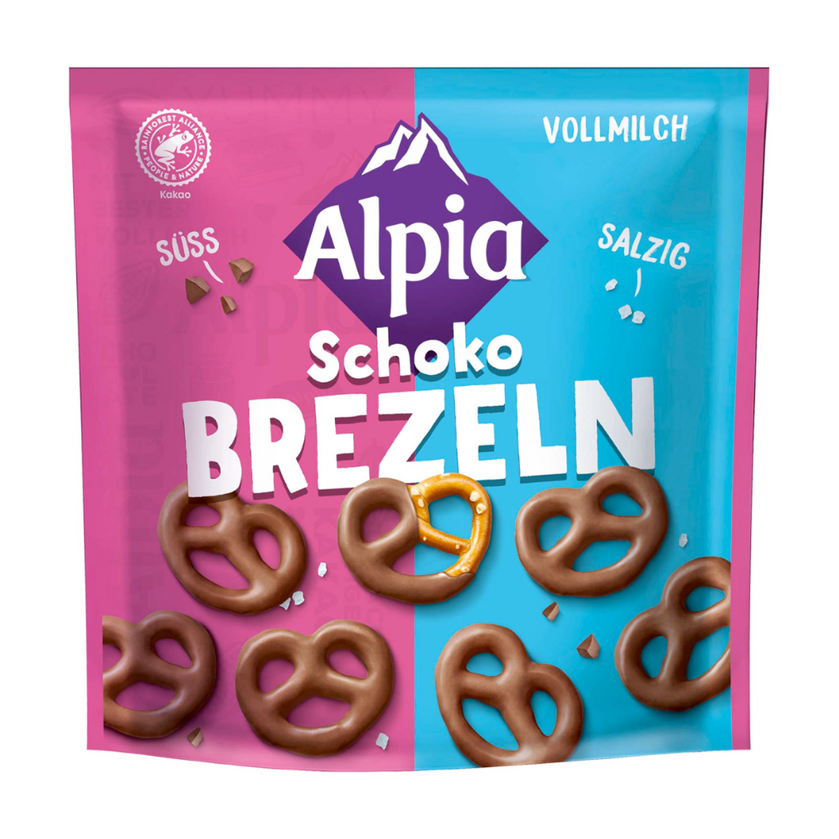 Alpia Schoko Brezeln Vollmilch 140g
