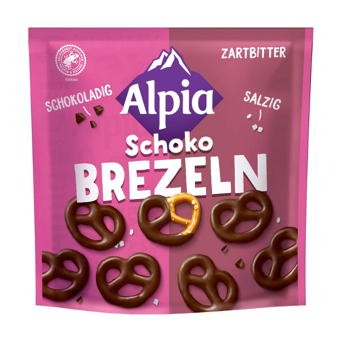 Alpia Schoko Brezeln Zartbitter 140g