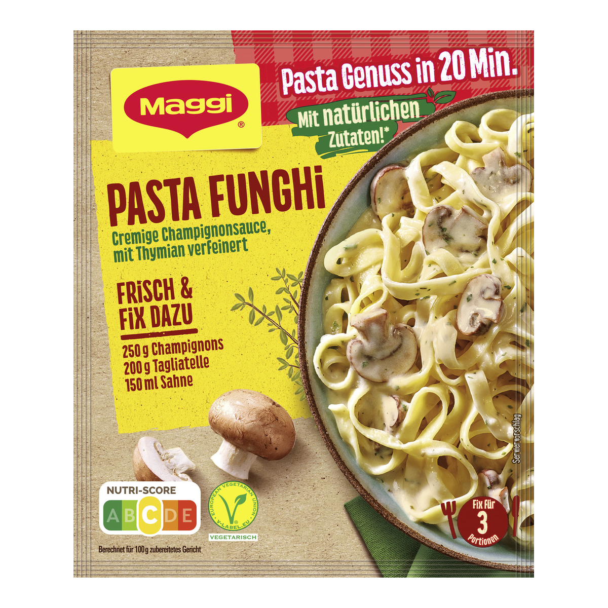 Maggi Fix Pasta Funghi 36g
