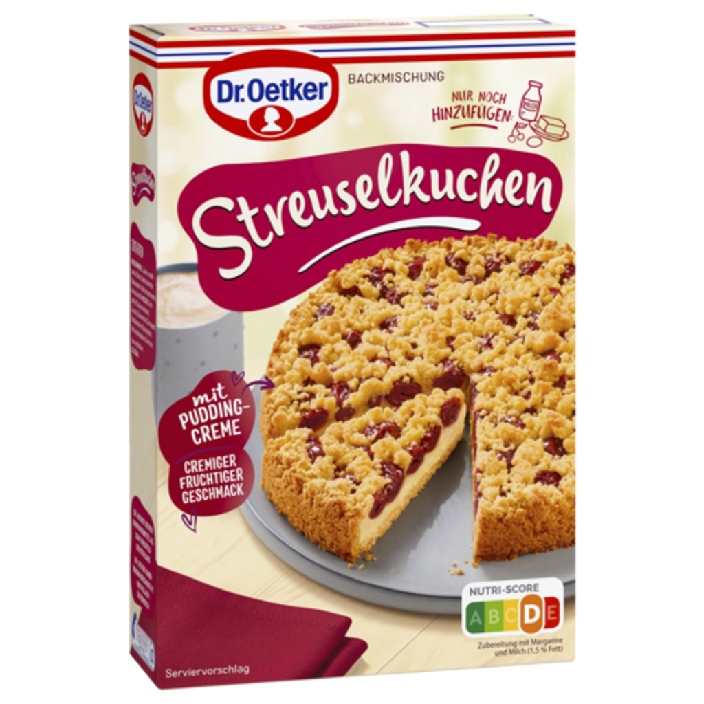 Dr.Oetker Streusel Kuchen 512g
