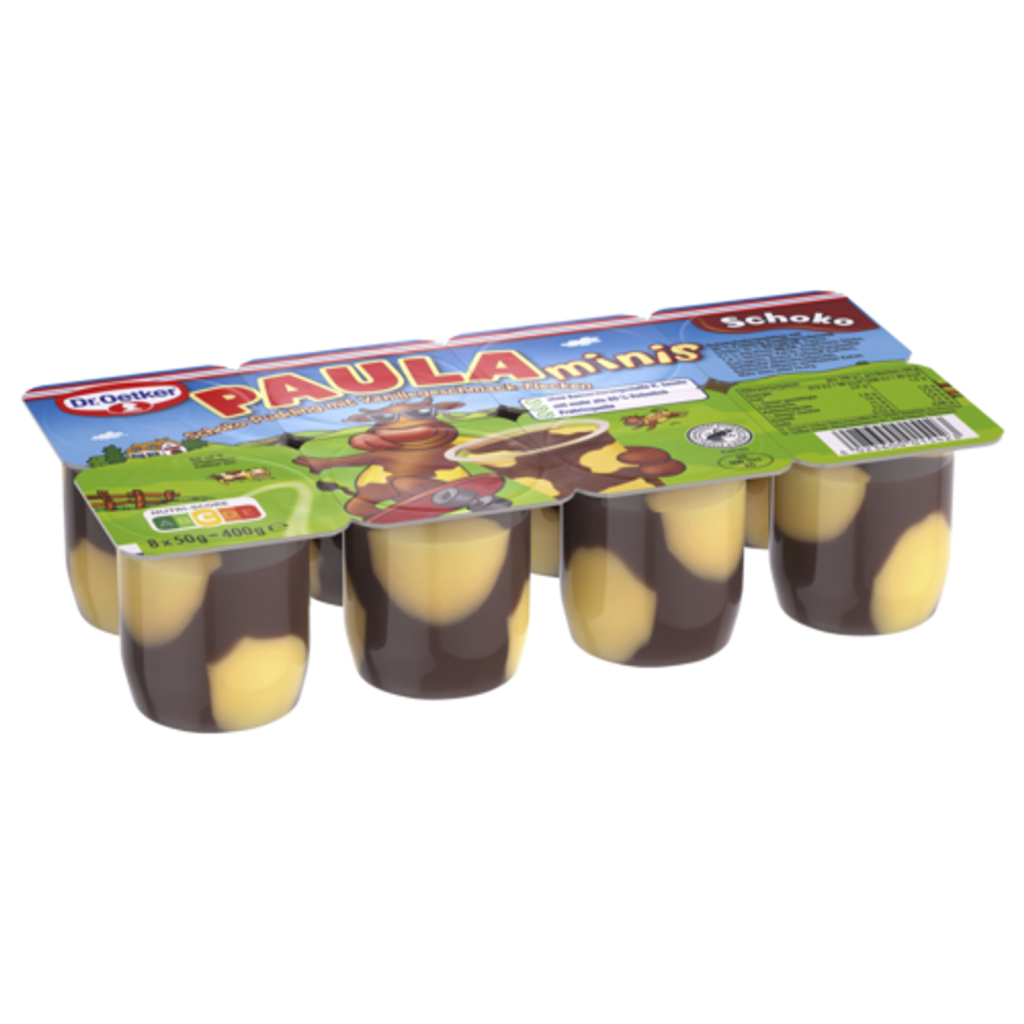 Dr.Oetker Paula Mini Schoko mit Vanille 8x50g