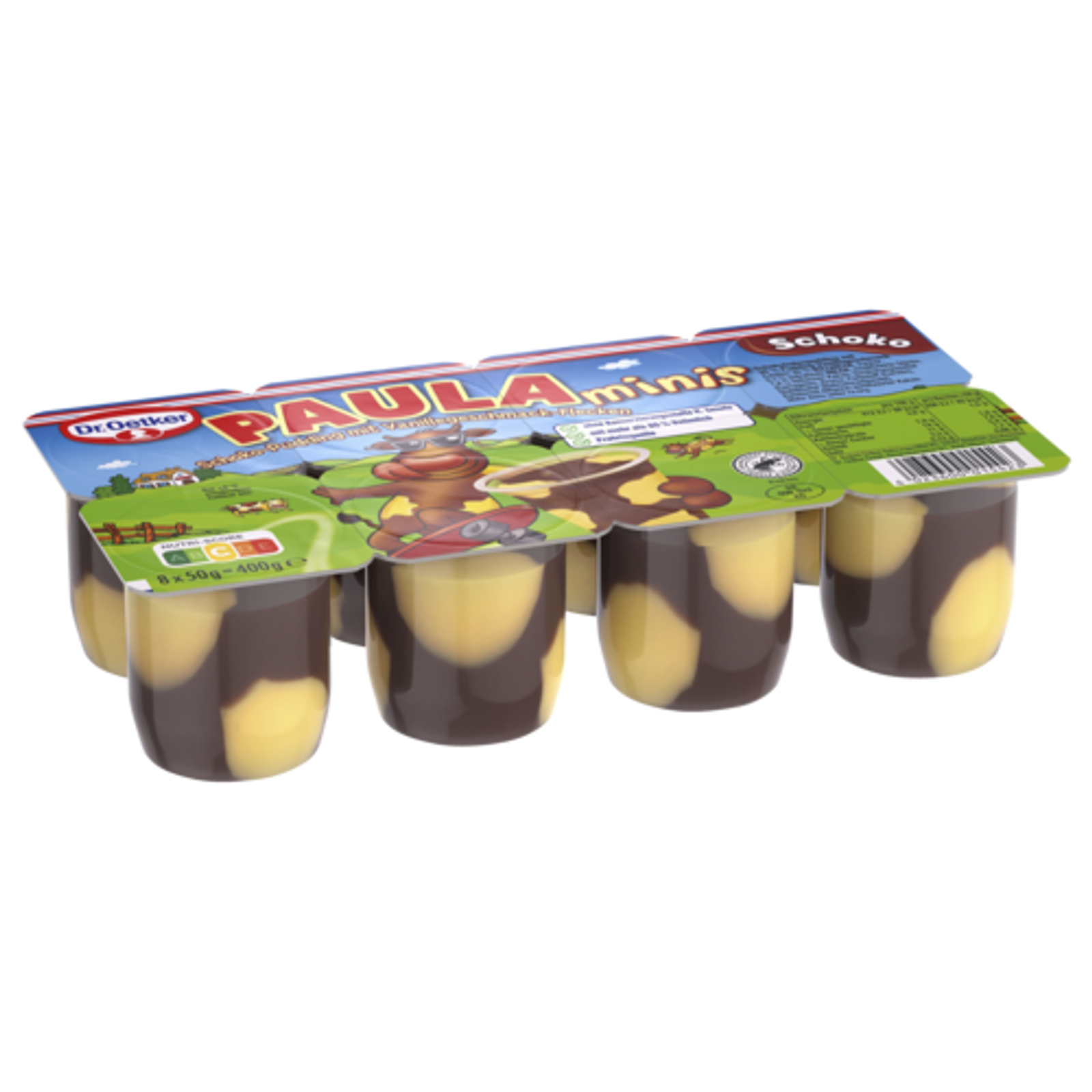 Dr.Oetker Paula Mini Schoko mit Vanille 8x50g