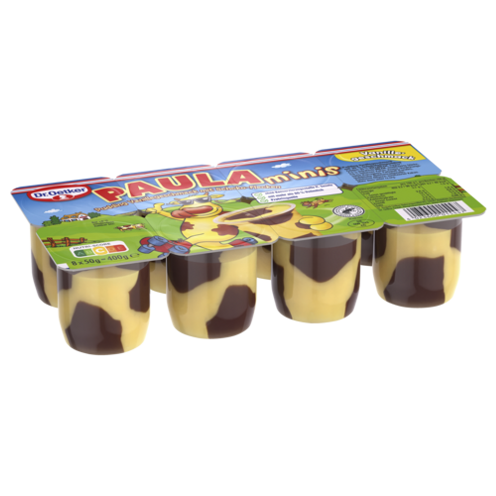 Dr.Oetker Paula Mini Vanille mit Schoko 8x50g