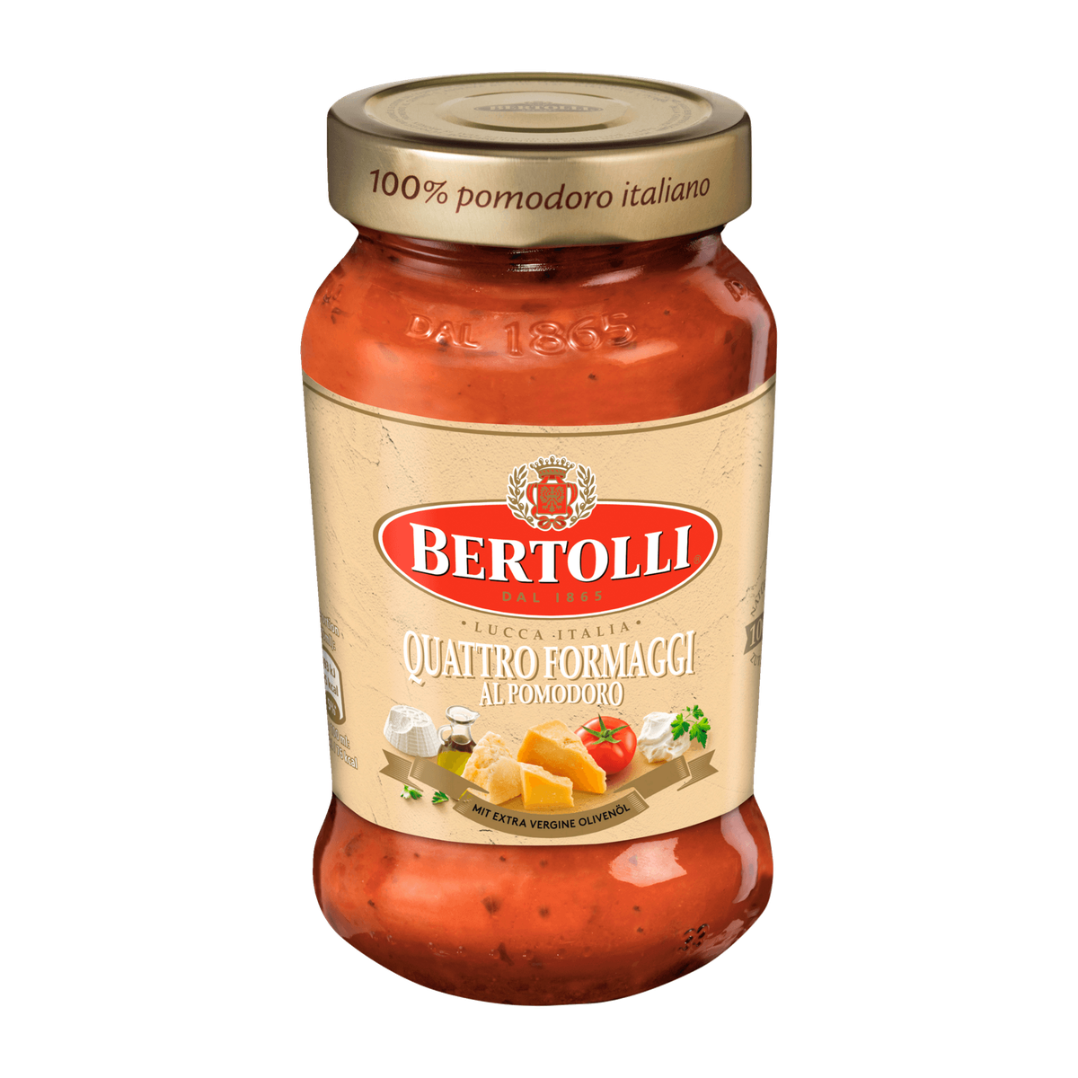 Bertolli Sauce Quattro Formaggi al Pomodoro 400g