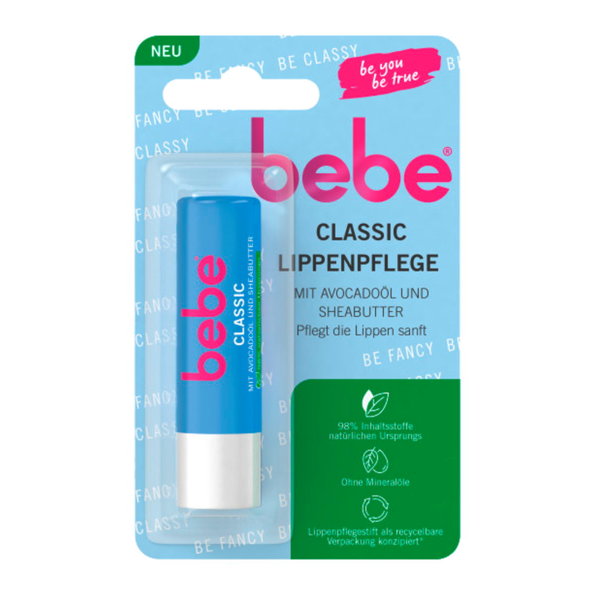 bebe Lippenpflege Classic 4,9g