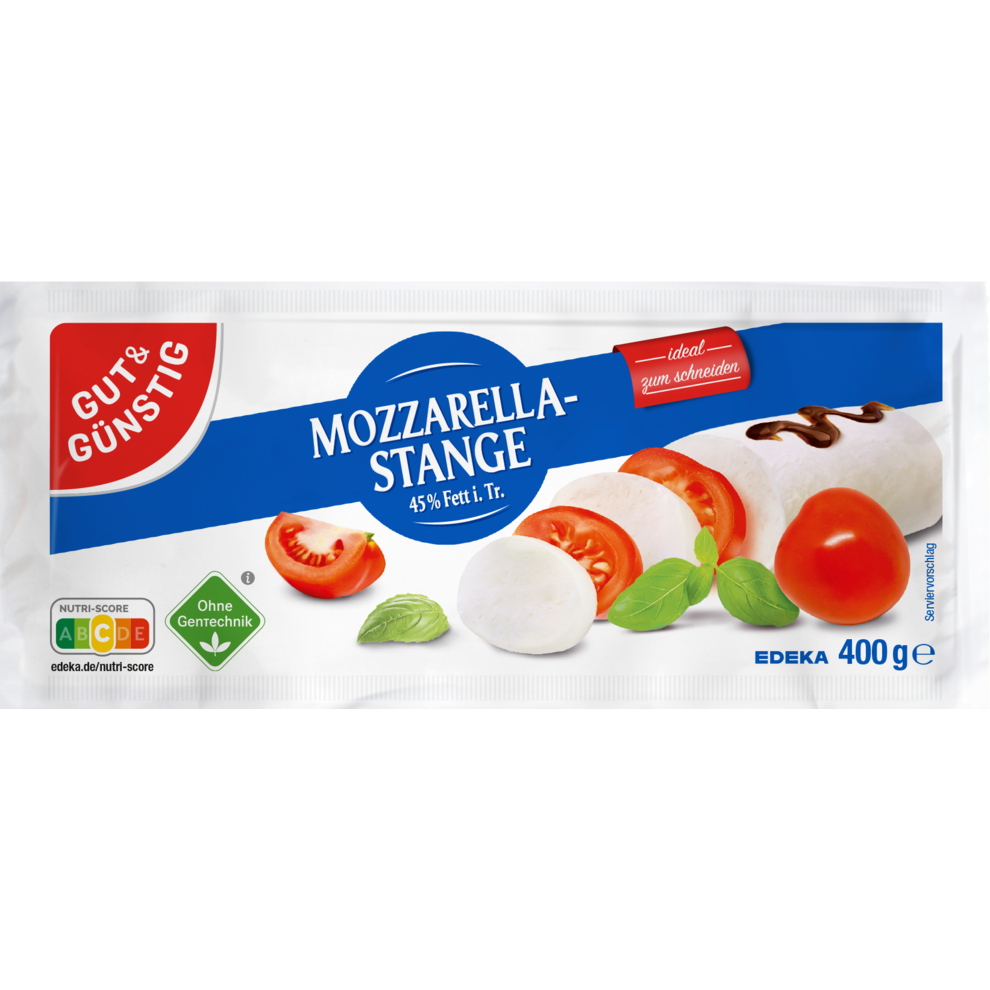 GUT&GÜNSTIG Mozzarella Stange 45% 400g VLOG