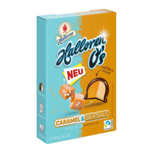 Halloren O's caramel&sea salt 125g