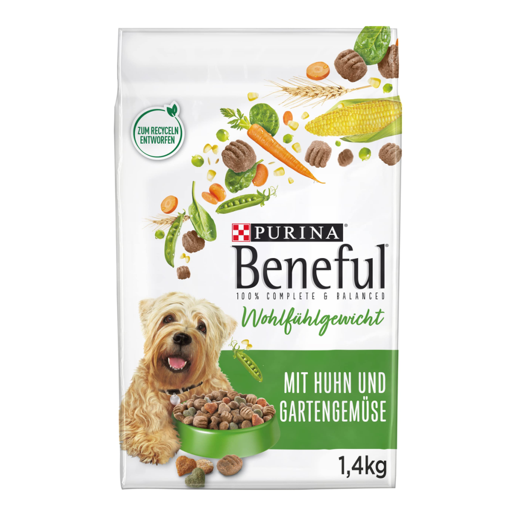 Beneful Wohlfühlgewicht mit Huhn und Gartengemüse 1,4kg