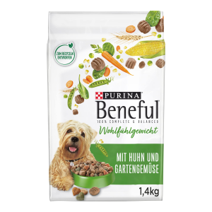 Beneful Wohlfühlgewicht mit Huhn und Gartengemüse 1,4kg