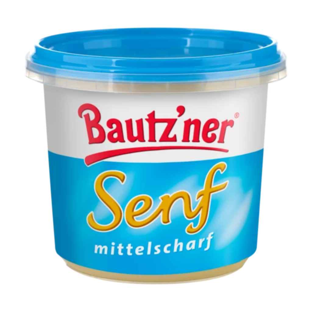 Bautzner Senf mittelscharf 200ml