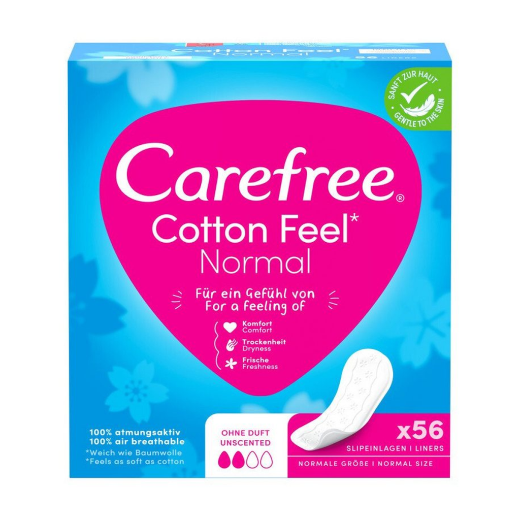 Carefree Cotton Feel Normal ohne Duft 56ST