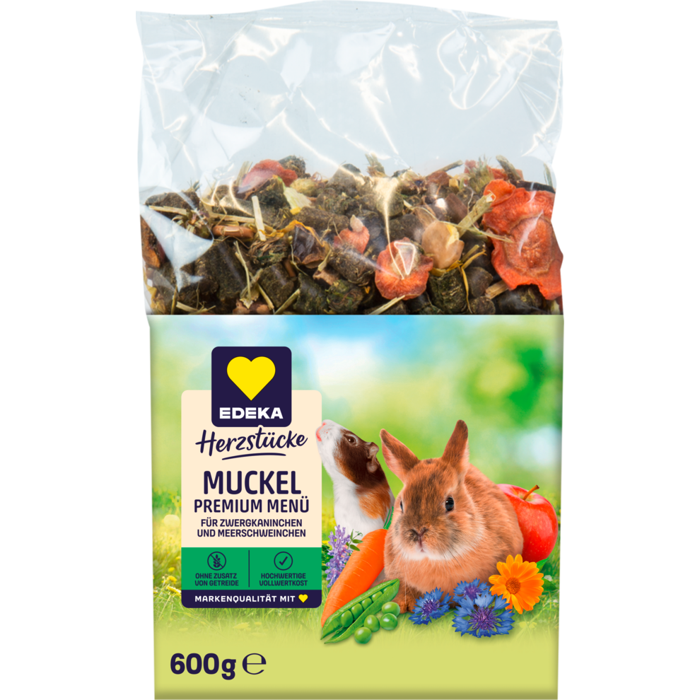EDEKA Herzstücke Premiumfutter für alle Nager 600g