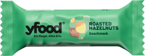 yfood Riegel Roasted Hazelnuts 60g