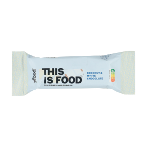 yfood Riegel White Coconut 60g