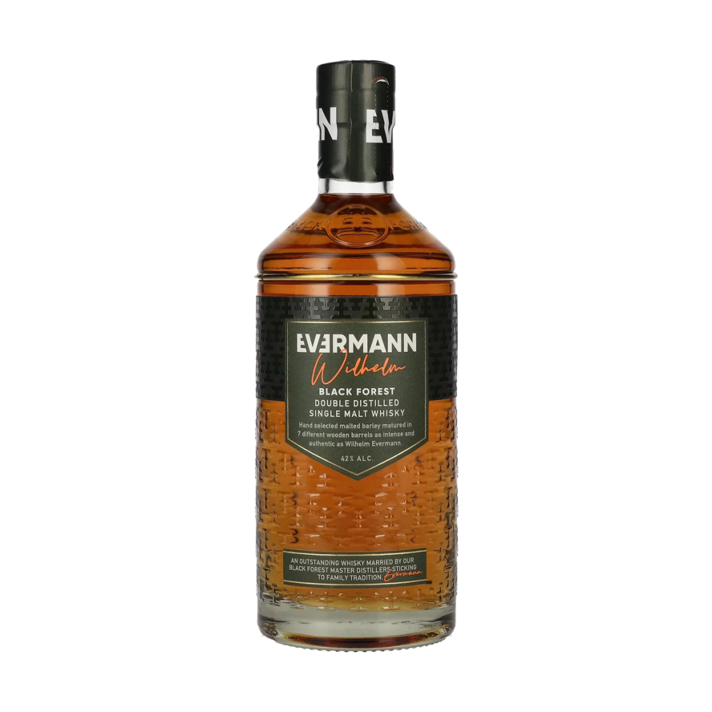 Evermann Wilhelm Black Forest Double Distilled Single Malt Whisky 42 % 0,7l