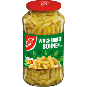 GUT&GÜNSTIG Wachsbrechbohnen 660g