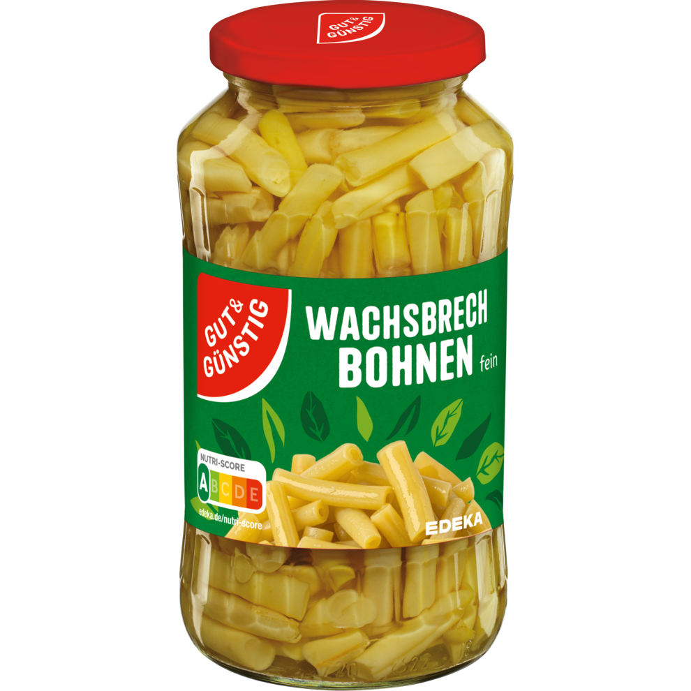 GUT&GÜNSTIG Wachsbrechbohnen 660g