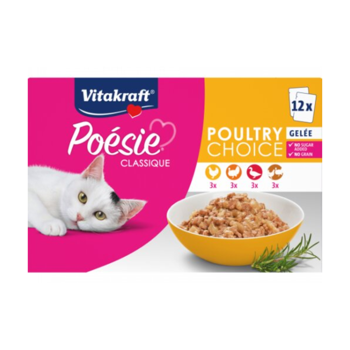 Vitakraft Poesie Classique Gelee 12x85g