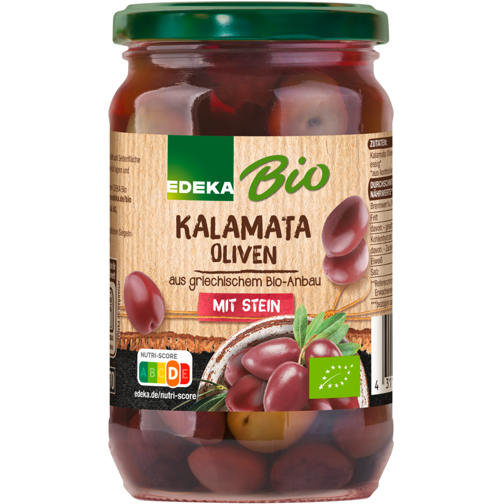 Bio EDEKA Kalamata mit Stein 350g
