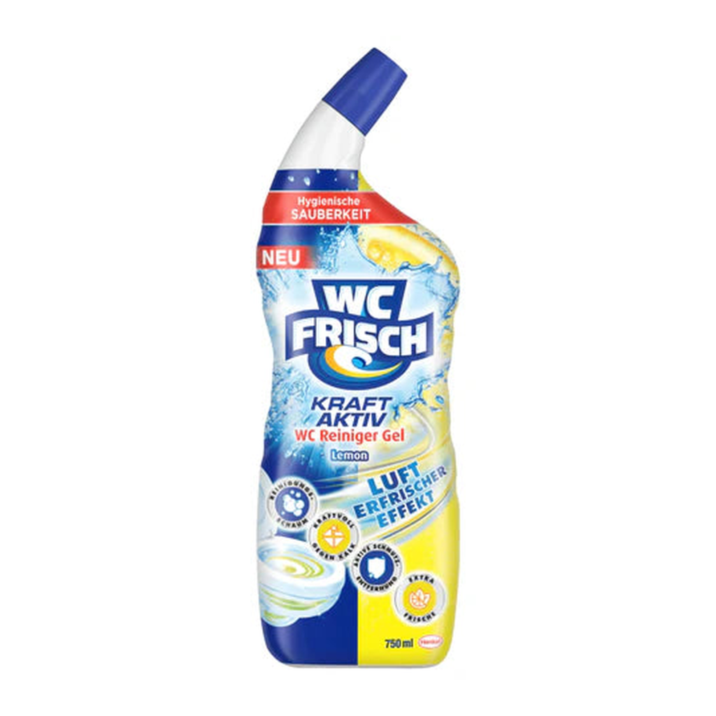 WC Frisch Kraft Aktiv WC Reiniger Gel Lemon 750ml