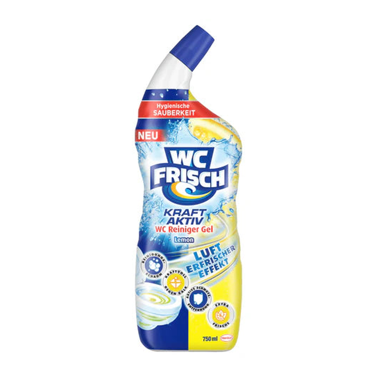 WC Frisch Kraft Aktiv WC Reiniger Gel Lemon 750ml