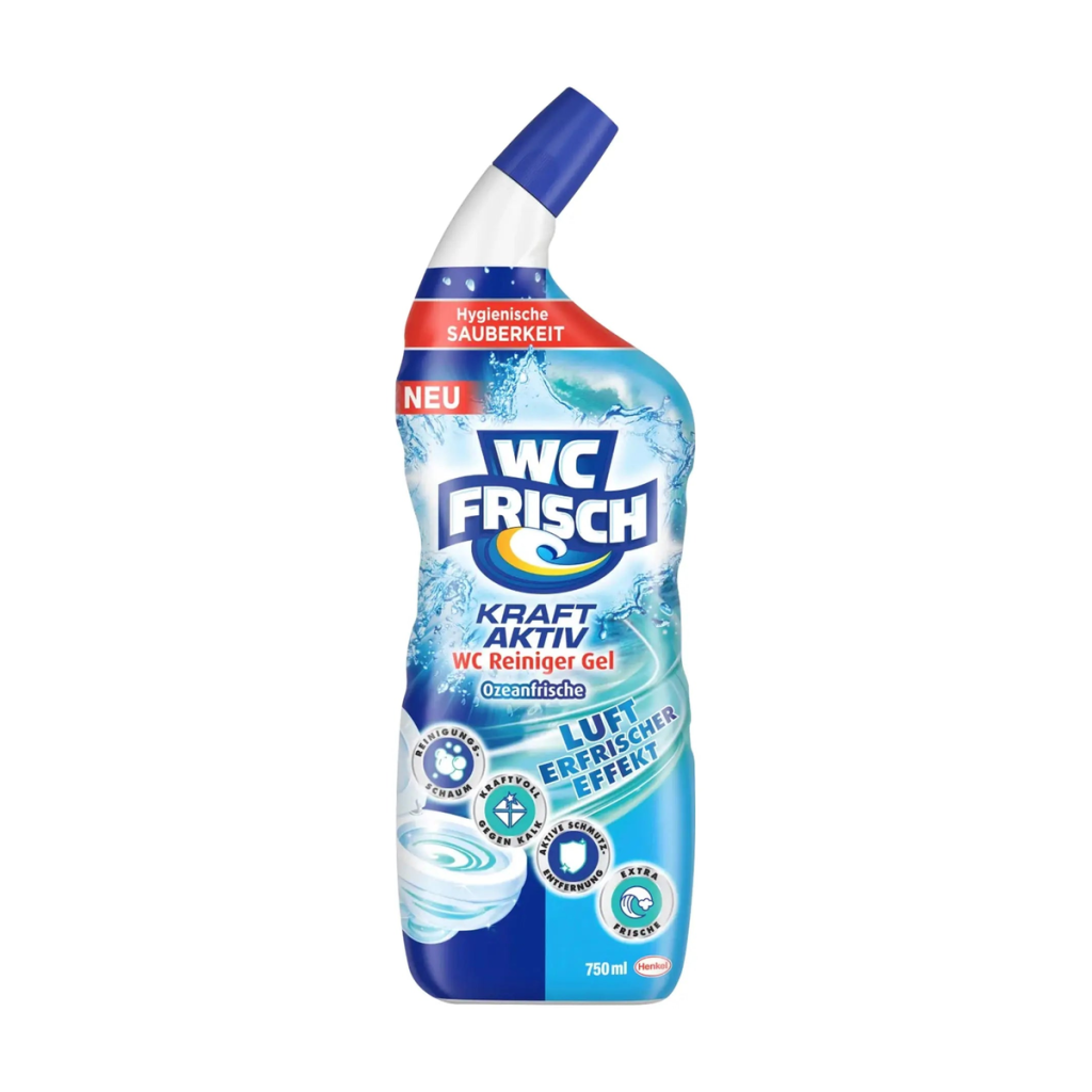 WC Frisch Kraft Aktiv WC Reiniger Gel Ozeanfrische 750ml