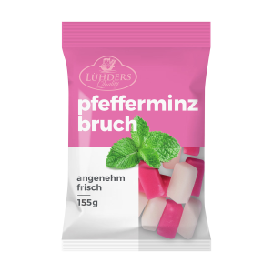 Lühders Pfefferminz-Bruch 155g