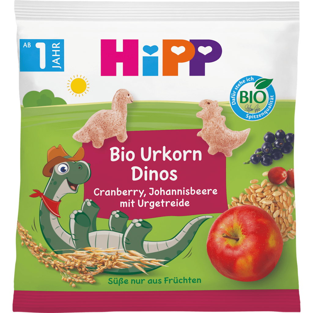Bio Hipp Urkorn-Dinos ab 1 Jahr 30g