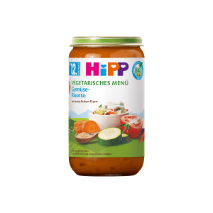 Bio Hipp Menü Gemüse-Risotto ab dem 12.Monat 250g
