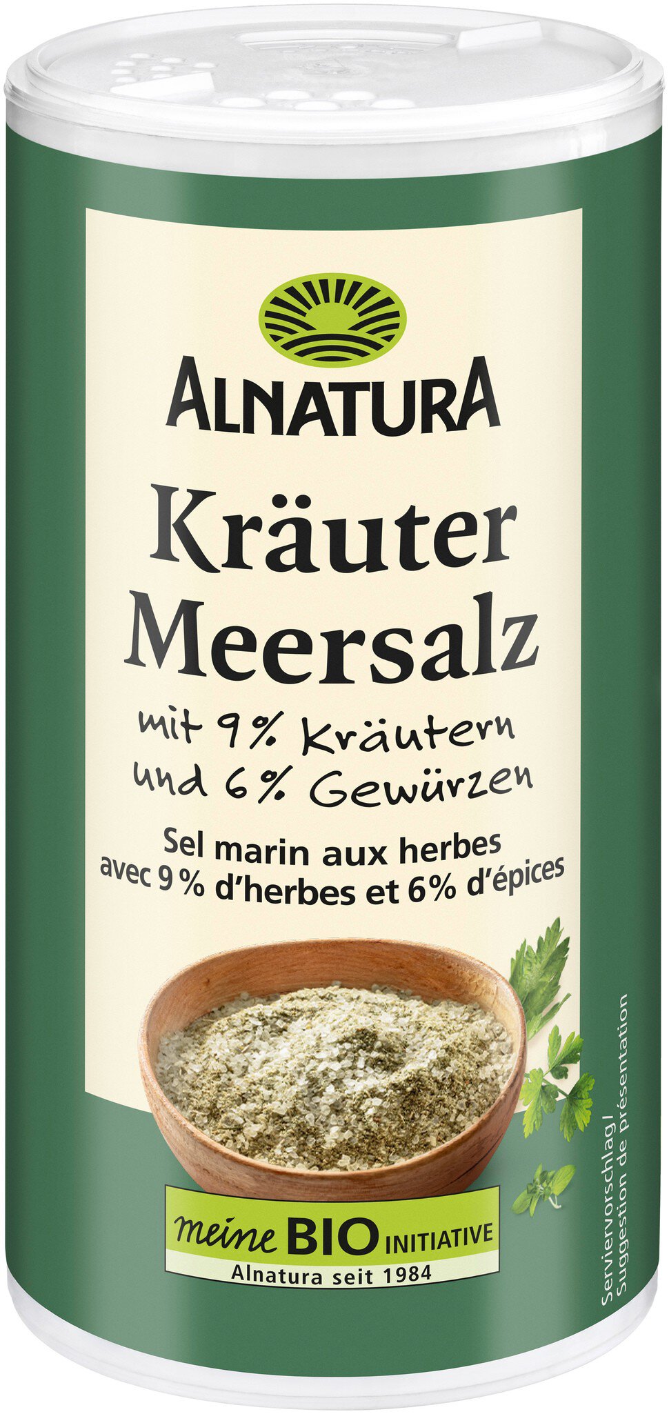 Bio Alnatura Kräuter-Meersalz 200g