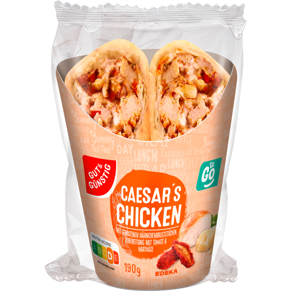 GUT&GÜNSTIG Wrap Caesars Chicken 190g