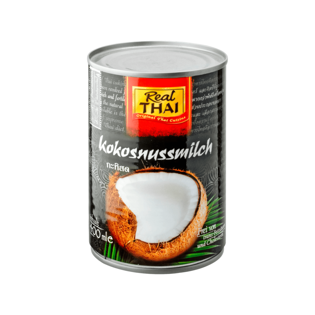 Real Тайский кокосовое молоко 2-fach 132x0,4l 1/4CH