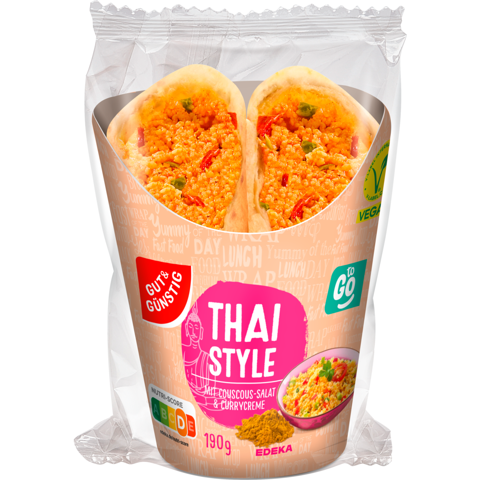 GUT&GÜNSTIG Wrap Thai Couscous 190g