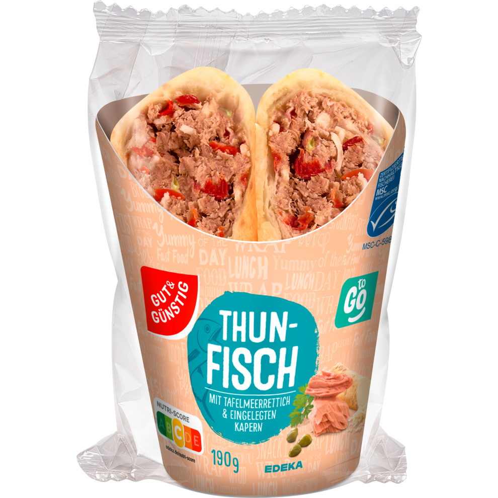 MSC GUT&GÜNSTIG Wrap Thunfisch 190g