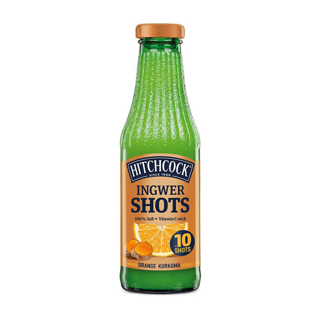 Hitchcock Ingwer Shots Orange 0,5l