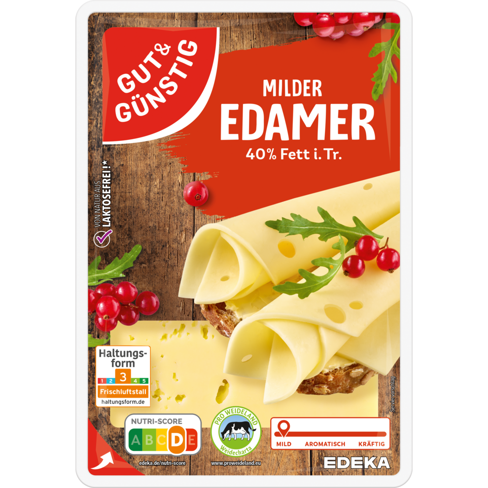 GUT&GÜNSTIG Edamer 40% 400g
