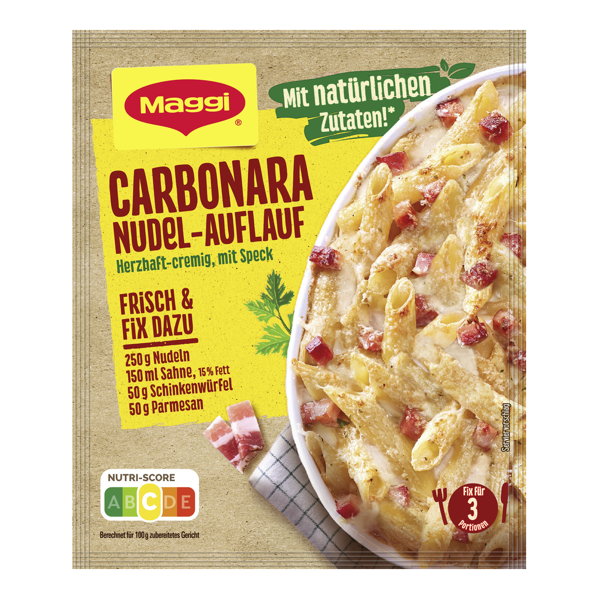 Maggi Fix Carbonara Nudel Auflauf 37g