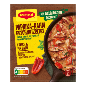 Maggi Fix Paprika Rahm Geschnetzeltes 41g