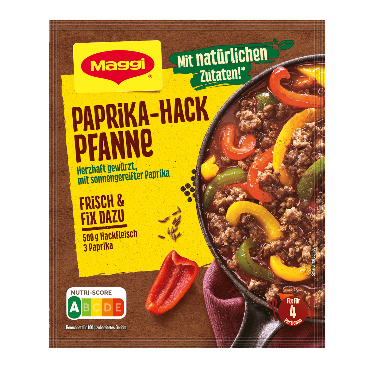 Maggi Fix Paprika Hack Pfanne 42g