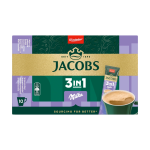 Jacobs Кофе растворимый 3in1 Milka 10ST 124g
