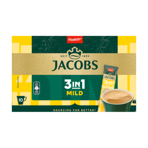 Jacobs Кофе растворимый 3in1 мягкий 10ST 111g