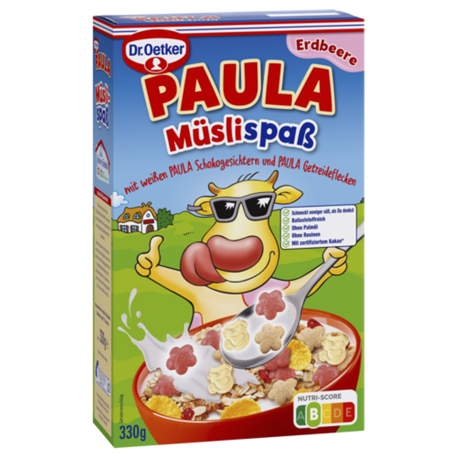 Dr.Oetker Paula Müslispaß Erdbeere 330g