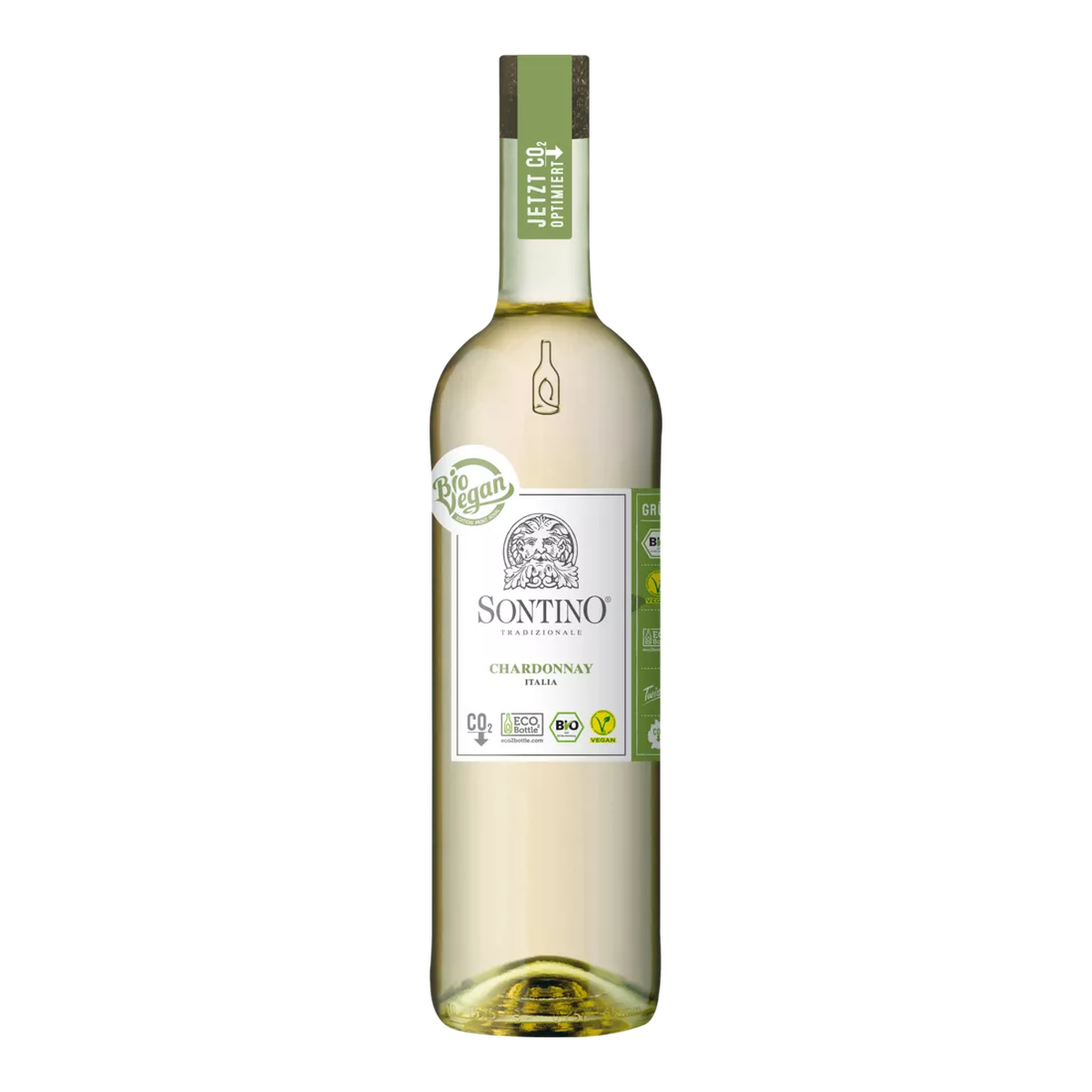 Bio Sontino Chardonnay IGP halbtrocken 0,75l